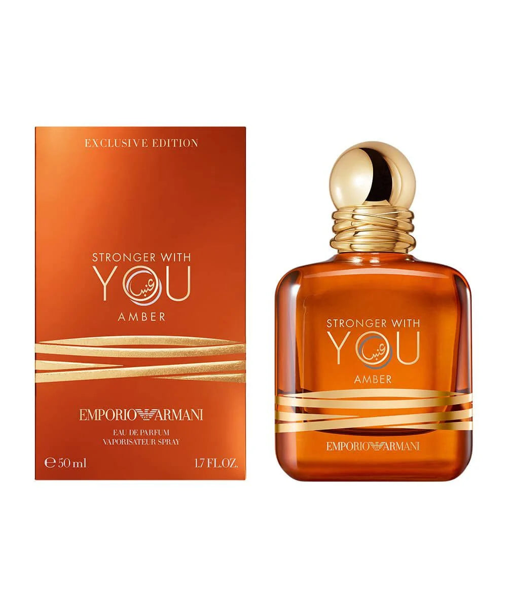 ARMANI EMPORIO ARMANI STRONGER WITH YOU AMBER 100ml - Niche Gallery