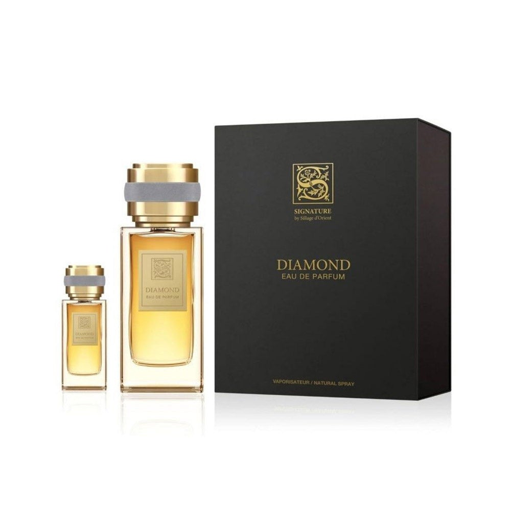 SIGNATURE DIAMOND 100 ML EDP + 15 ML + FUNNEL - Niche Gallery