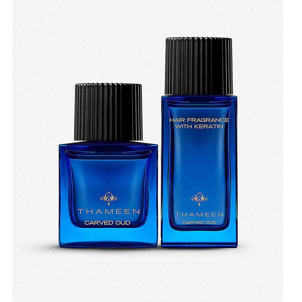 THAMEEN Carved Oud Gift Set - Niche Gallery