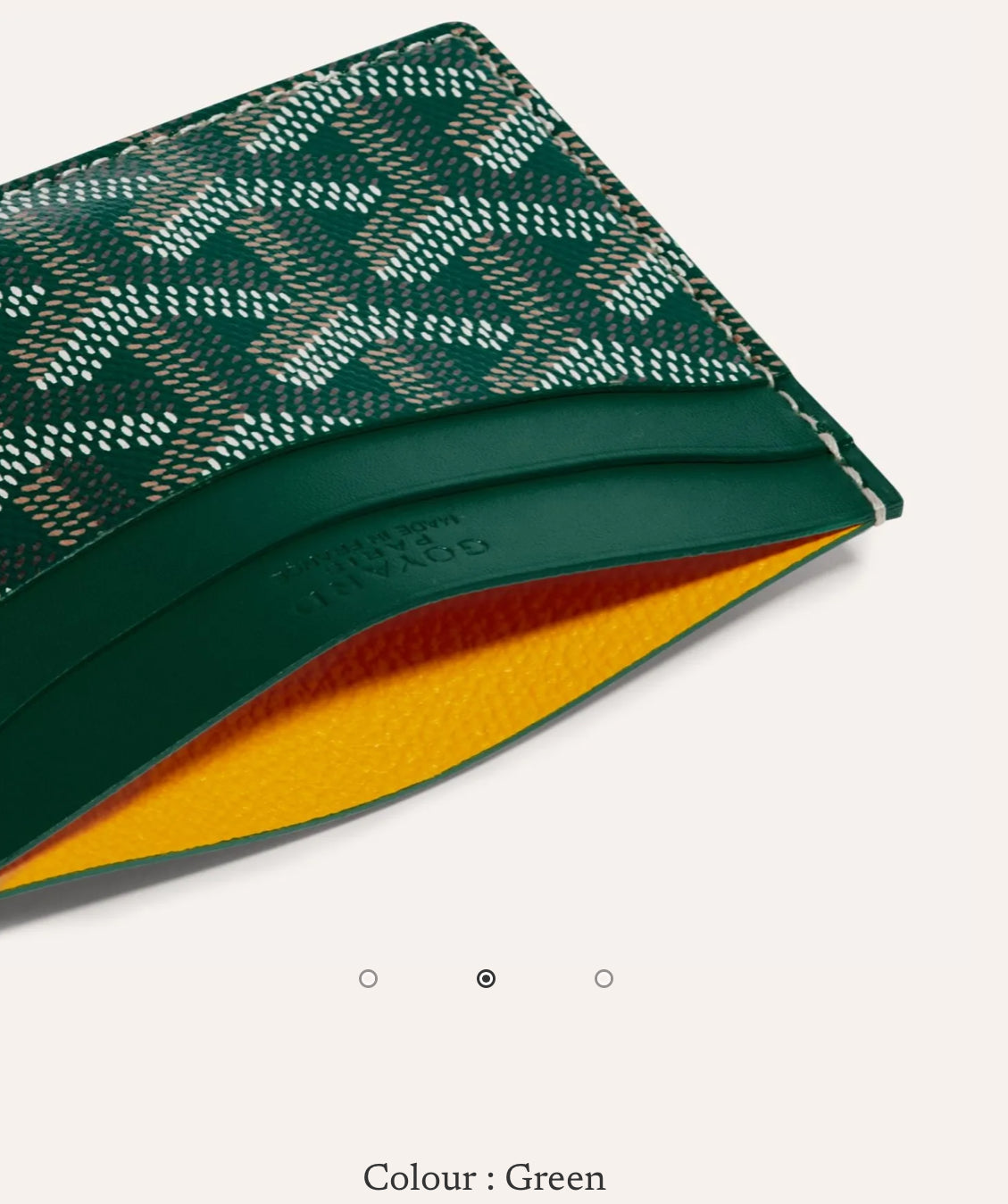 GOYARD Saint-Sulpice Card Wallet