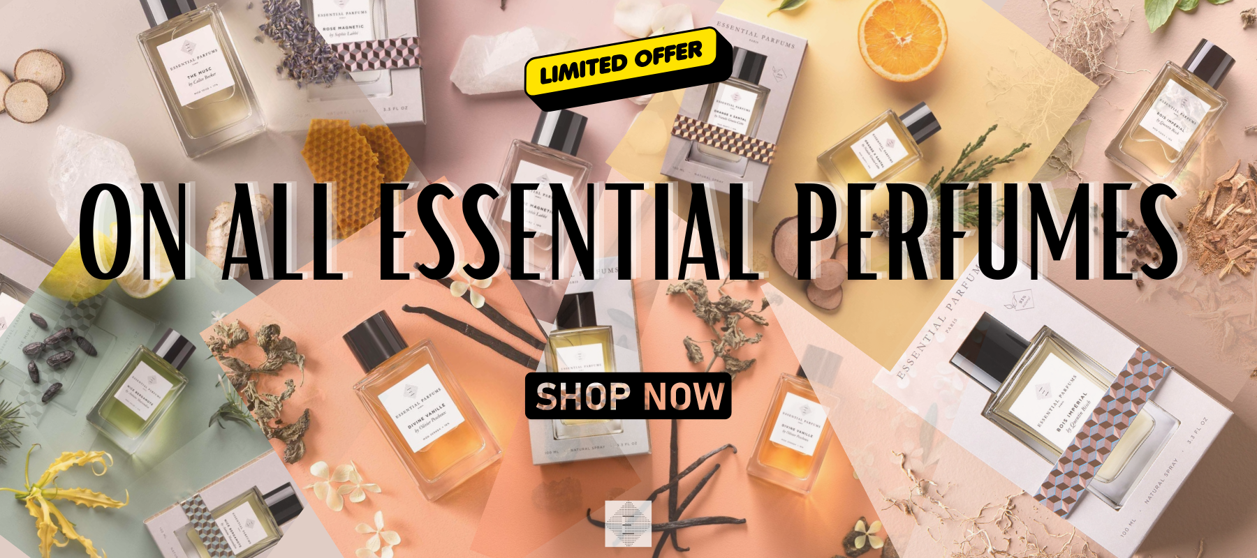 Essential perfumes banner