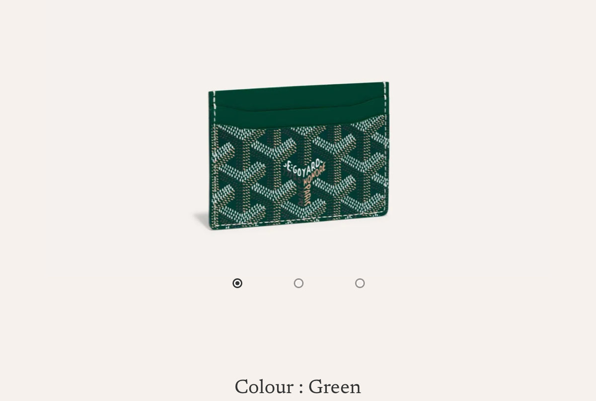 GOYARD Saint-Sulpice Card Wallet