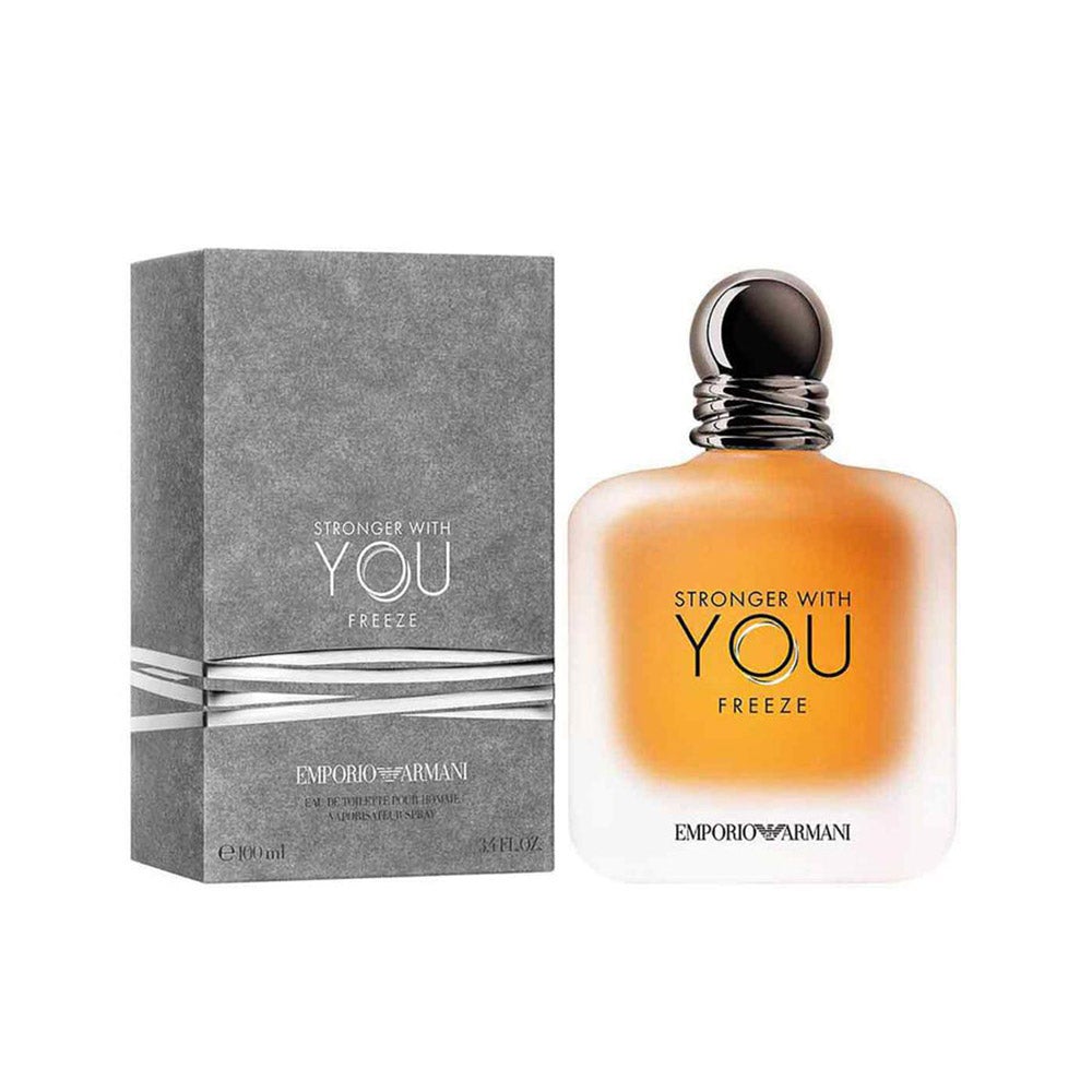 Buy EMPORIO ARMANI STRONGER WITH YOU FREEZE EDT 100ML by EMPORIO  ARMANI, Paris Gallery
