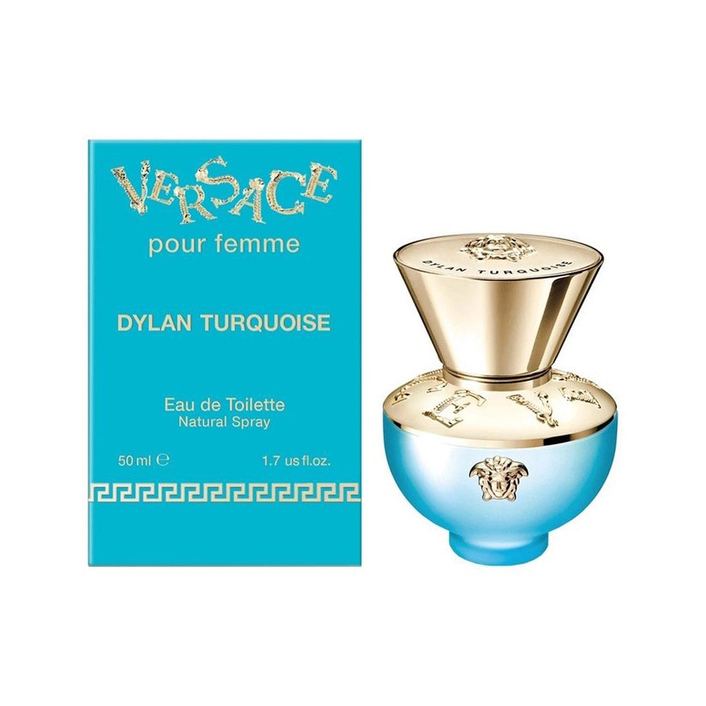 VERSACE DYLAN TURQUOISE EDT NATURAL SPRAY 50ML - Niche Gallery